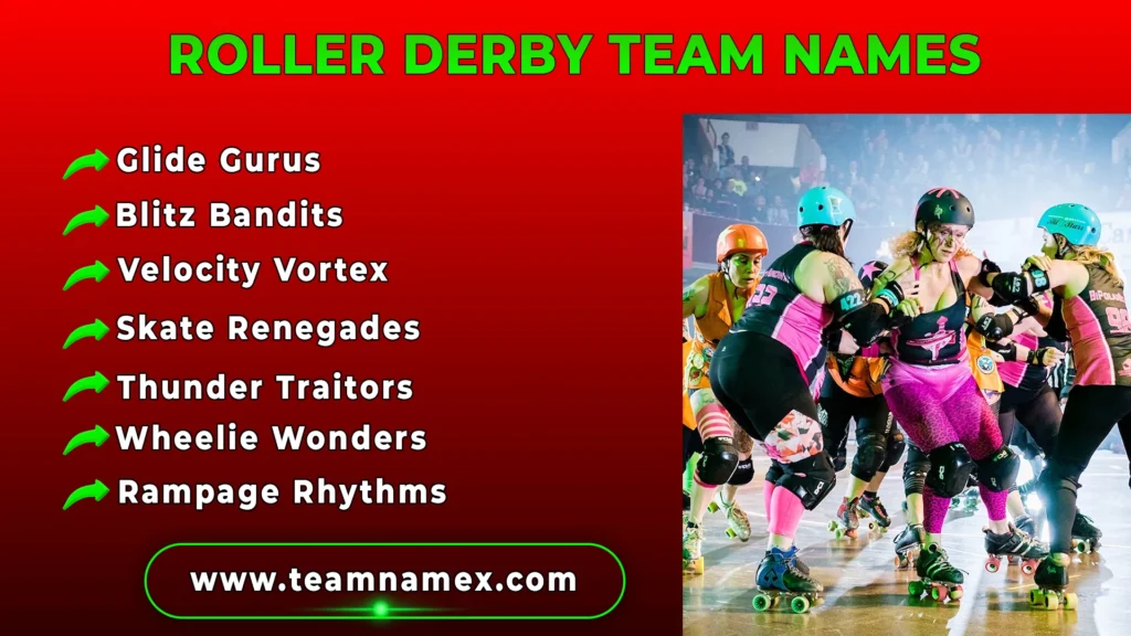 Roller Derby Team Names