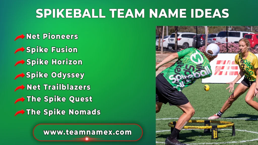 Spikeball Team Name Ideas