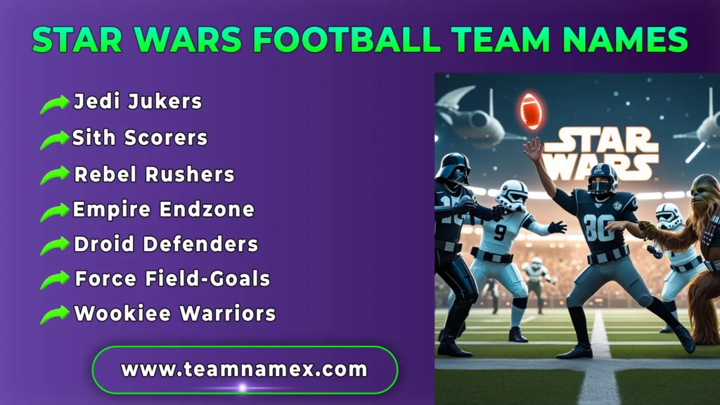Star Wars Football Team Names