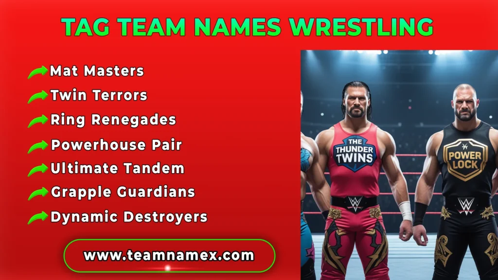 Tag Team Names Wrestling