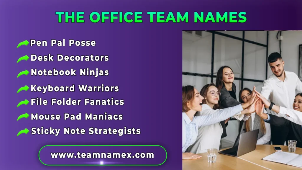 The Office Team Names