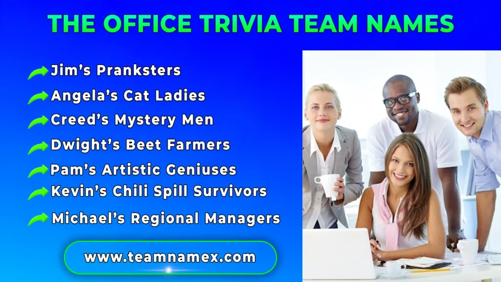 The Office Trivia Team Names