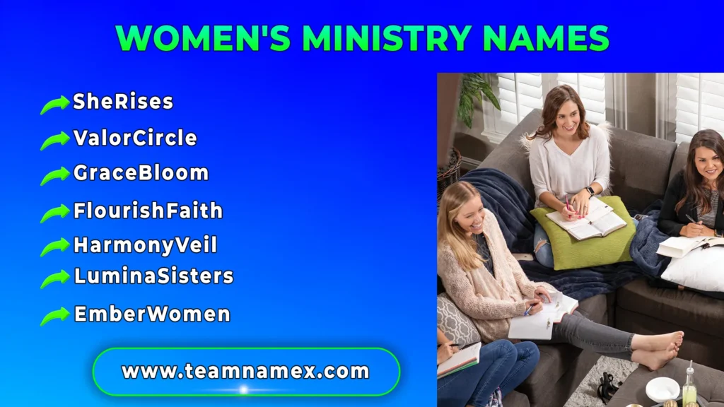 Women's Ministry Names