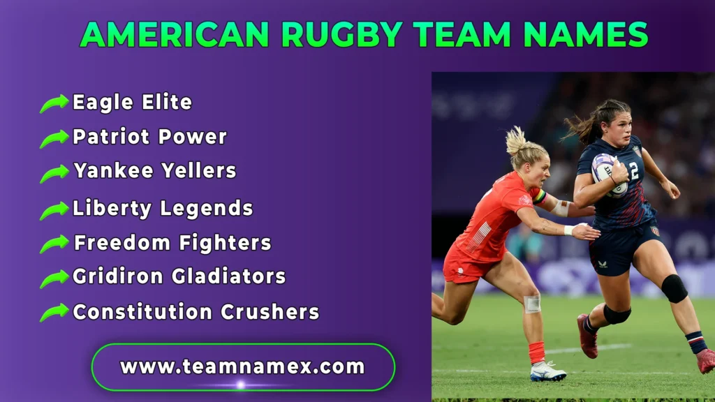 American Rugby Team Names