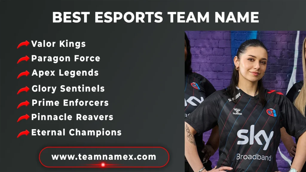 Best Esports Team Name