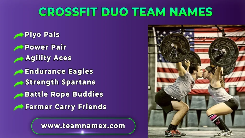 CrossFit Duo Team Names