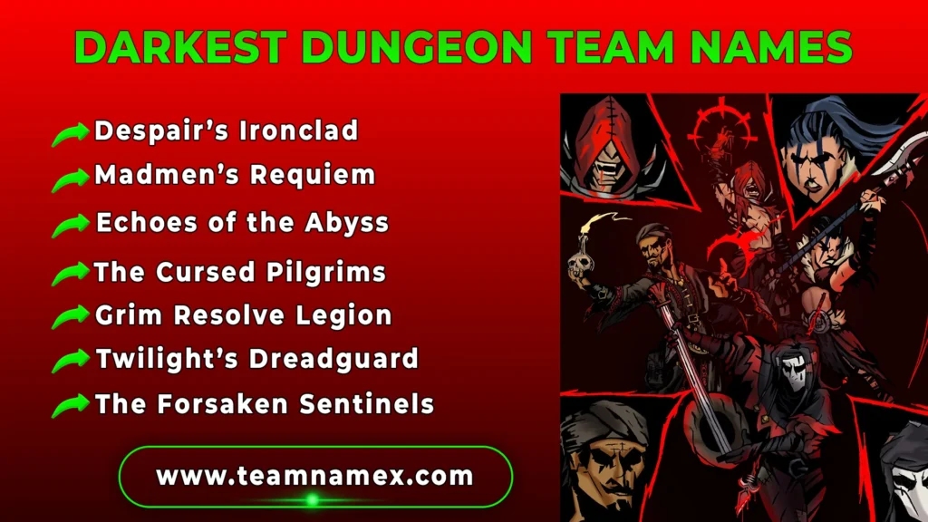 Darkest Dungeon Team Names