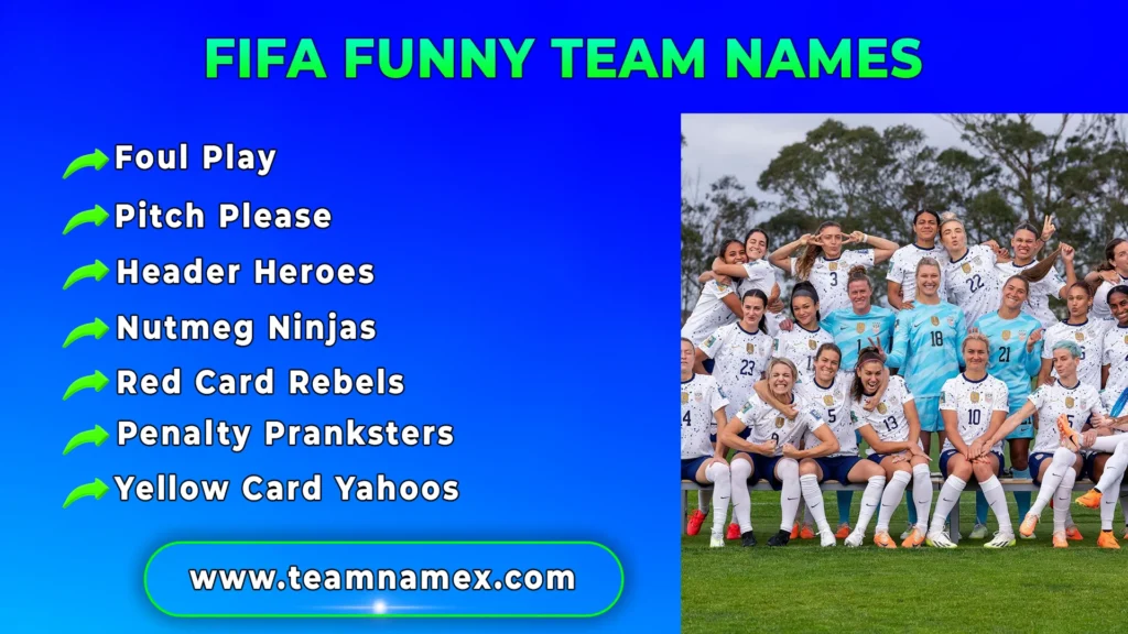 FIFA Funny Team Names