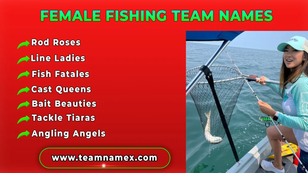 Female Fishing Team Names