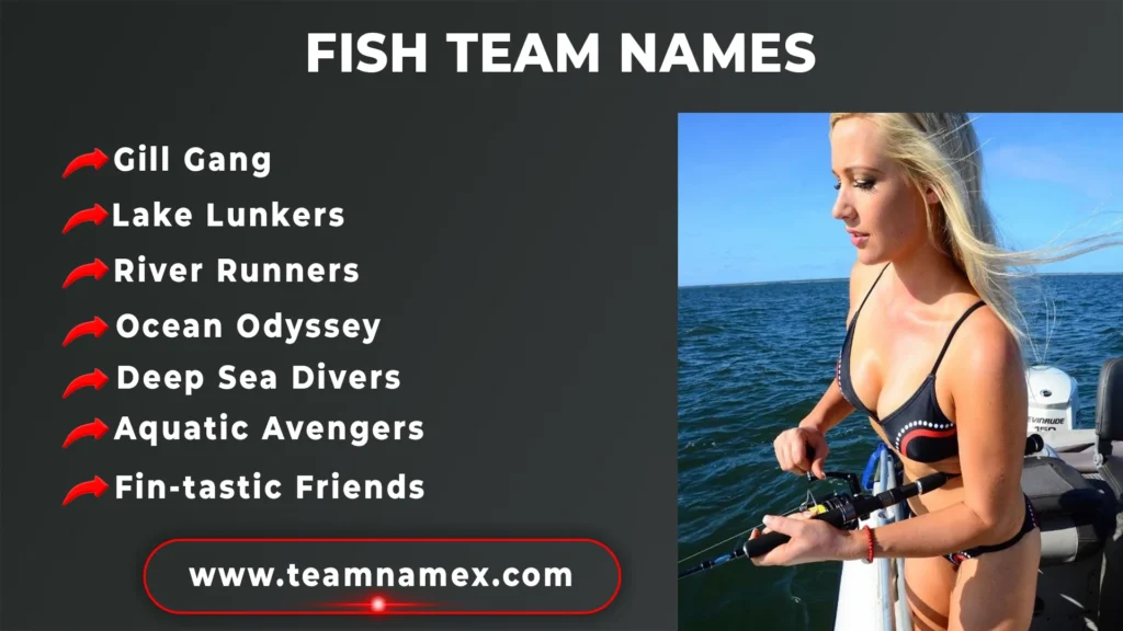 Fish Team Names