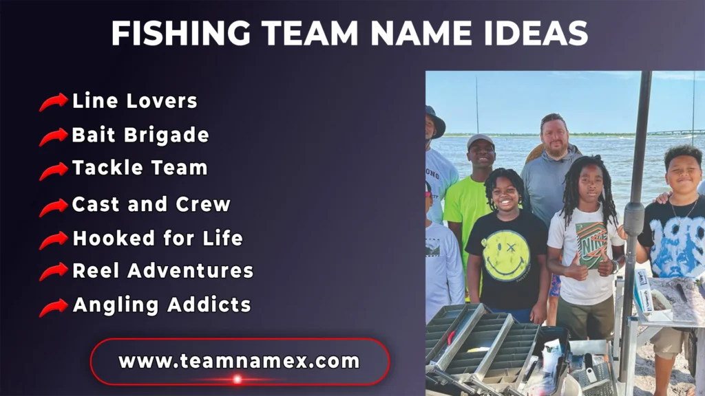 Fishing Team Name Ideas