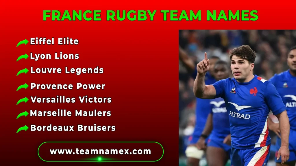 France Rugby Team Names