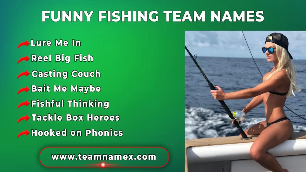 Funny Fishing Team Names