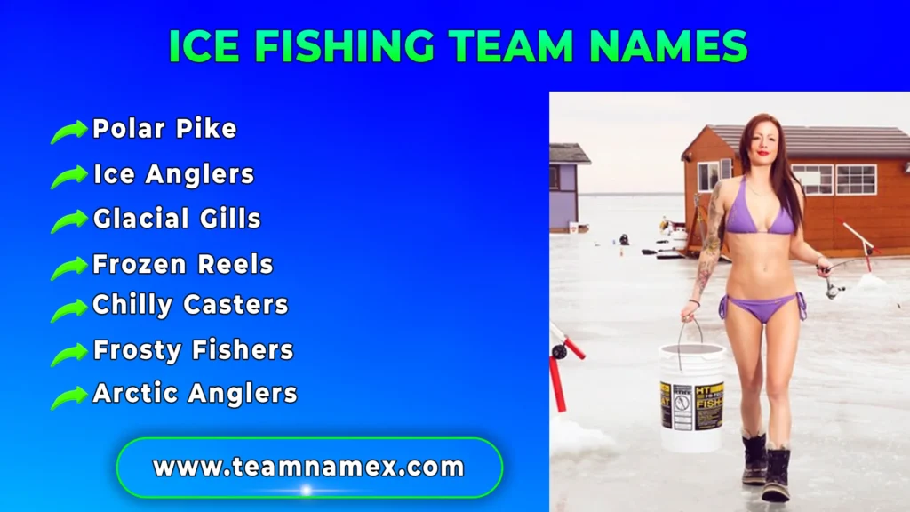 Ice Fishing Team Names