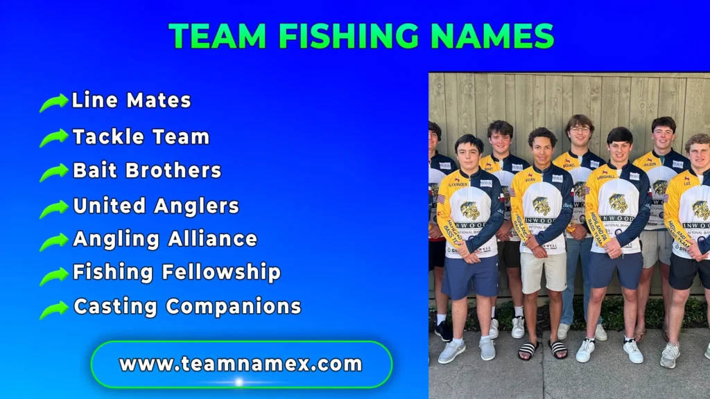 Team Fishing Names