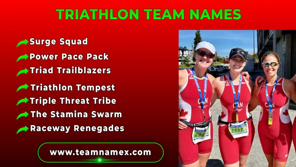 Triathlon Team Names
