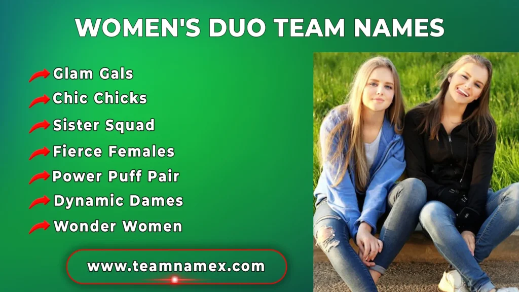 Women's Duo Team Names