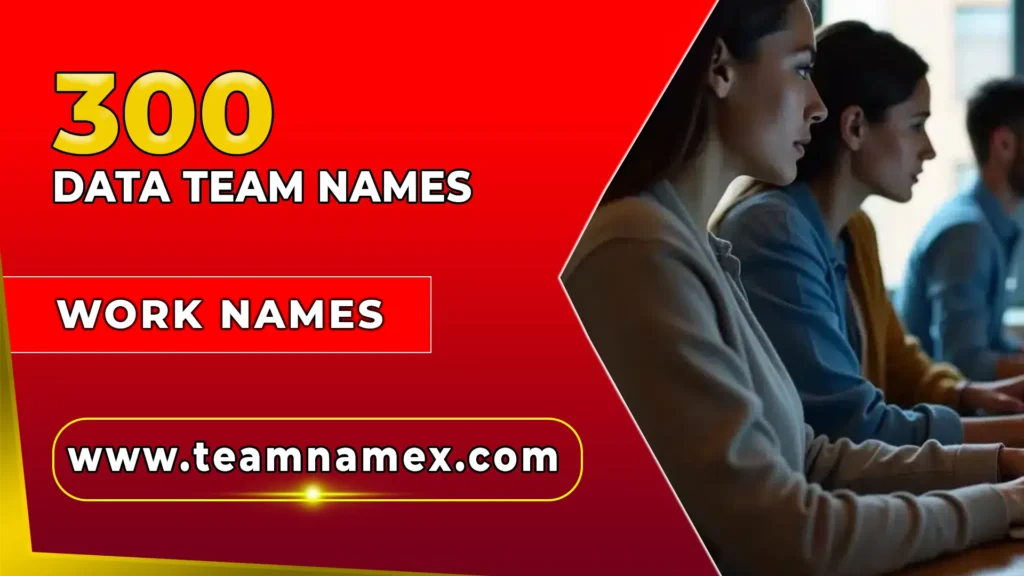 Data Team Names