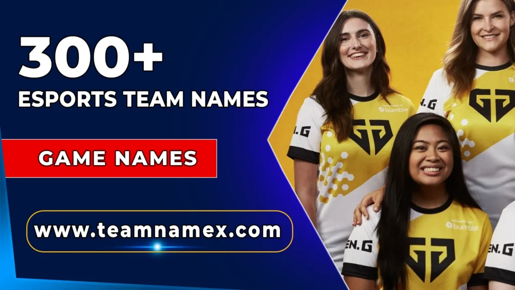 Esports Team Names