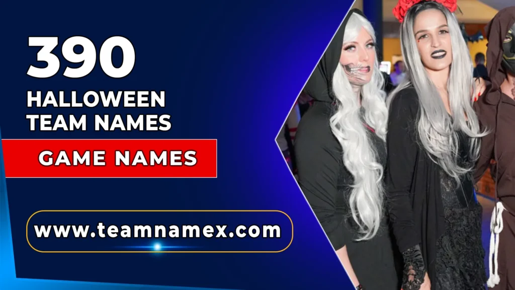 Halloween Team Names