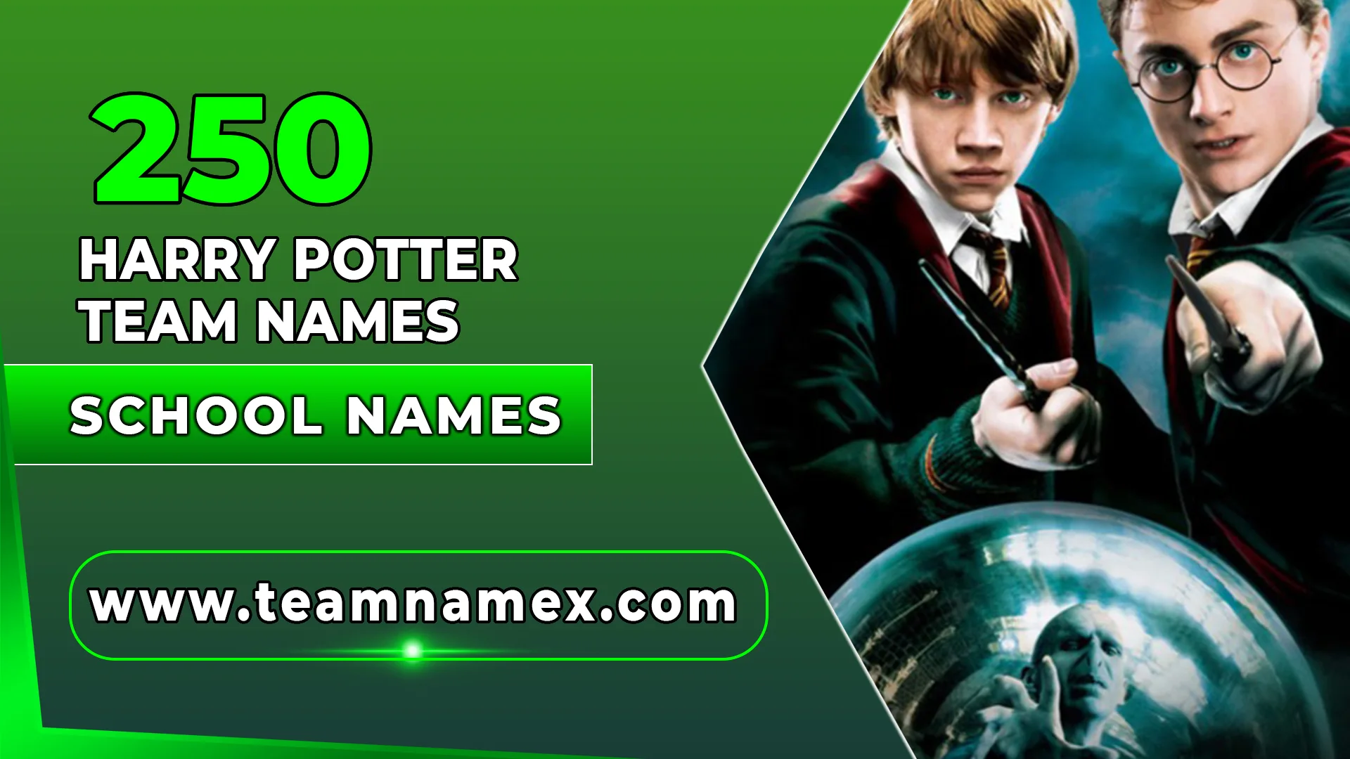 Harry Potter Team Names