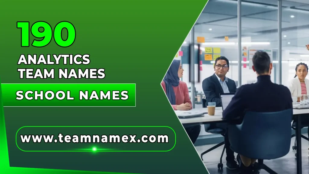 Analytics Team Names