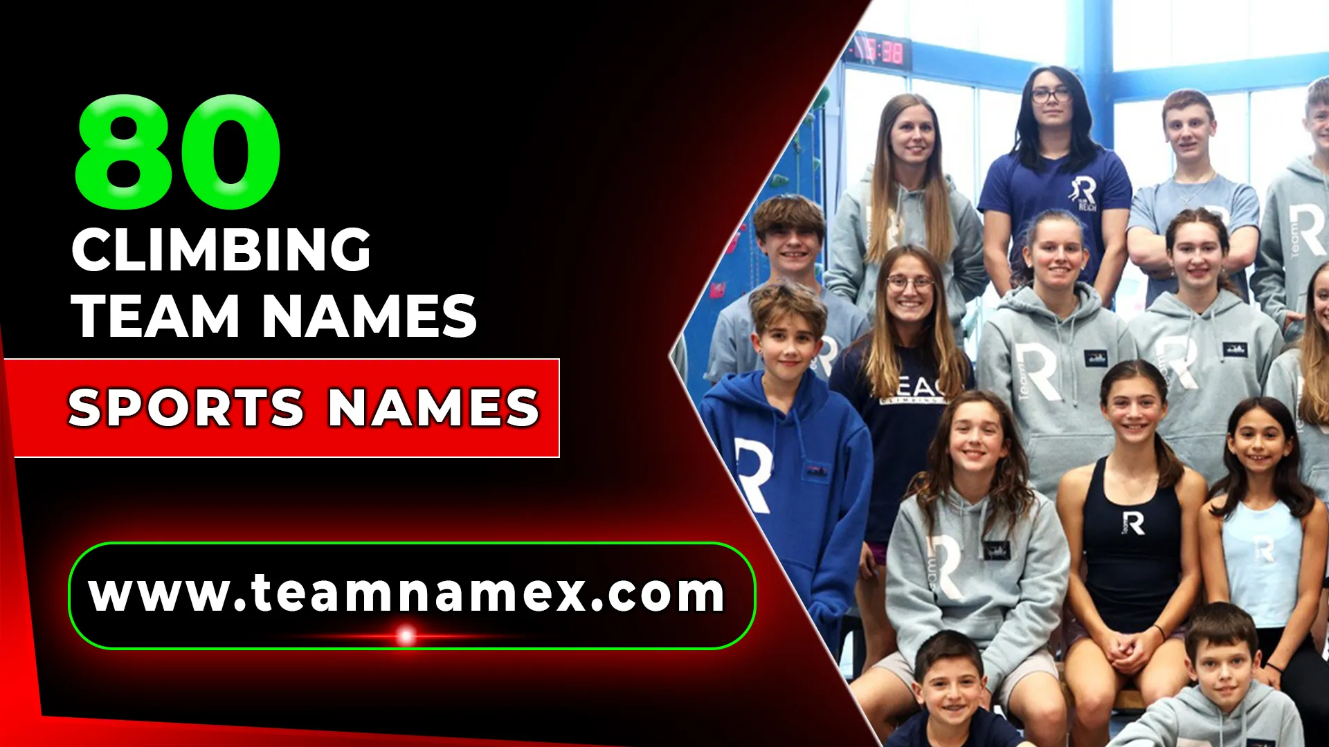 Climbing Team Names