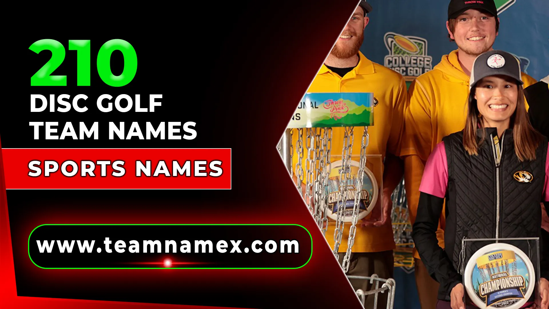 Disc Golf Team Names