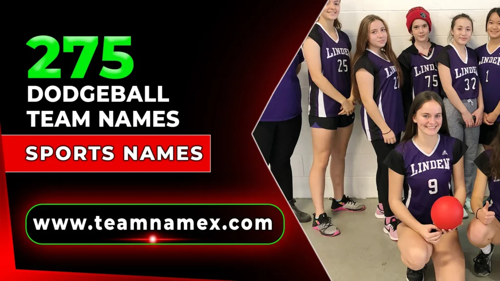 Dodgeball Team Names
