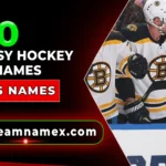 Fantasy Hockey Team Names