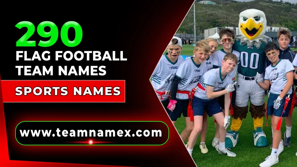 Flag Football Team Names