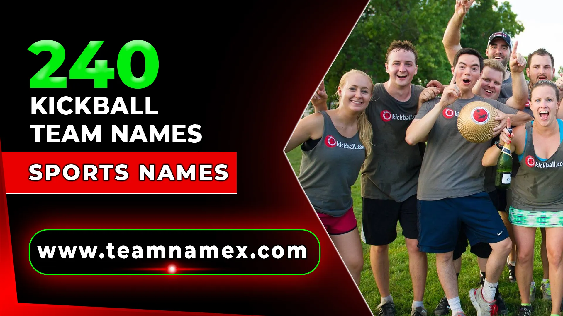 Kickball Team Names