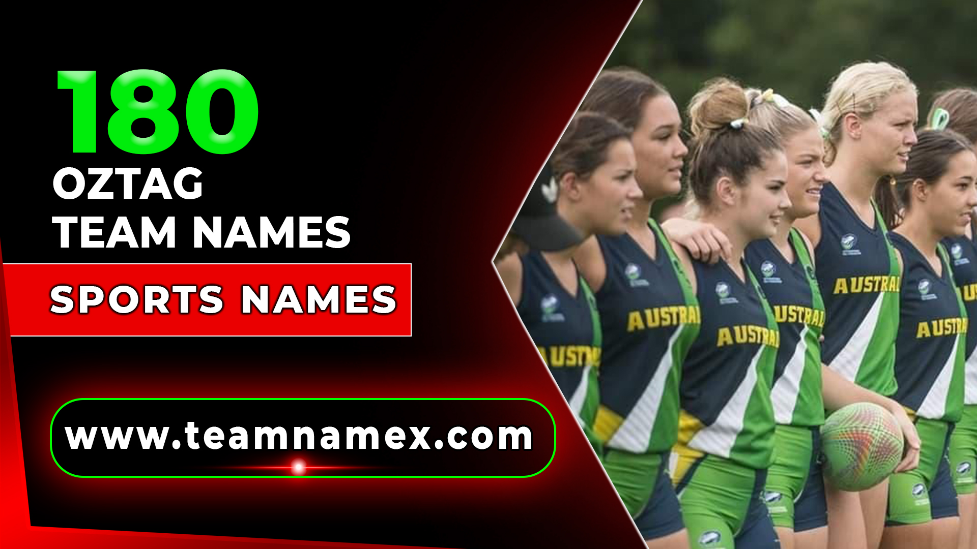 Oztag Team Names