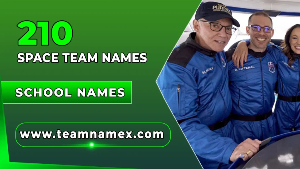 Space Team Names