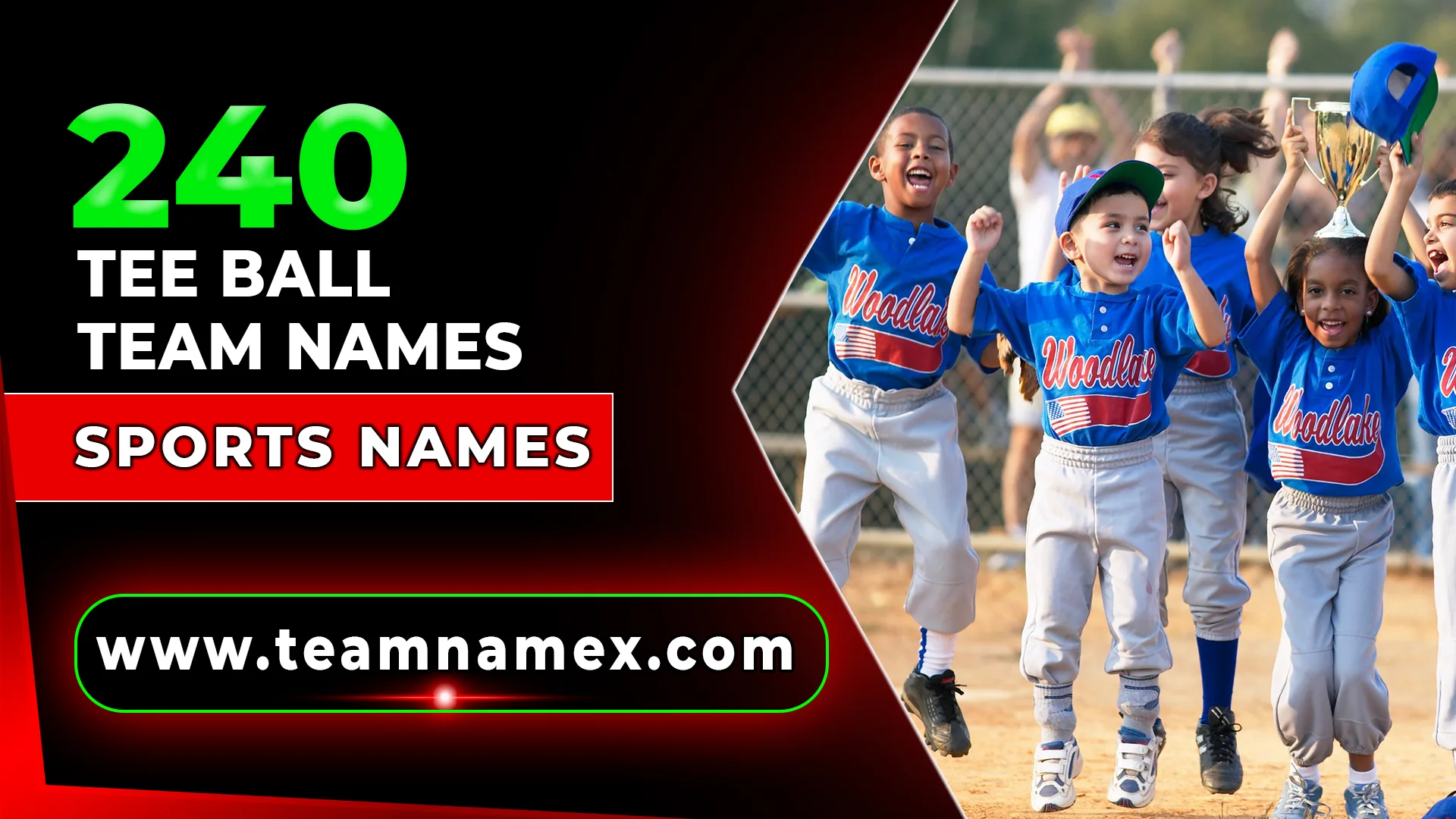 Tee Ball Team Names