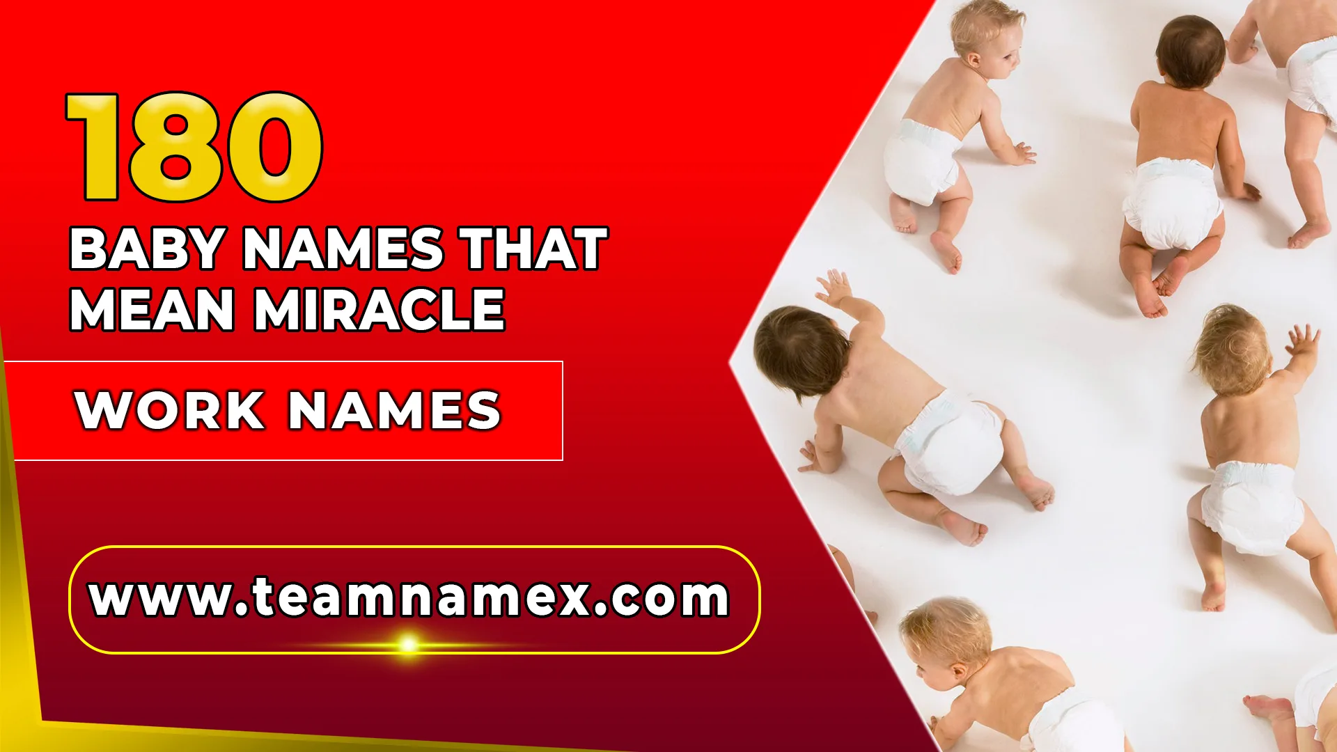Baby Names That Mean Miracle