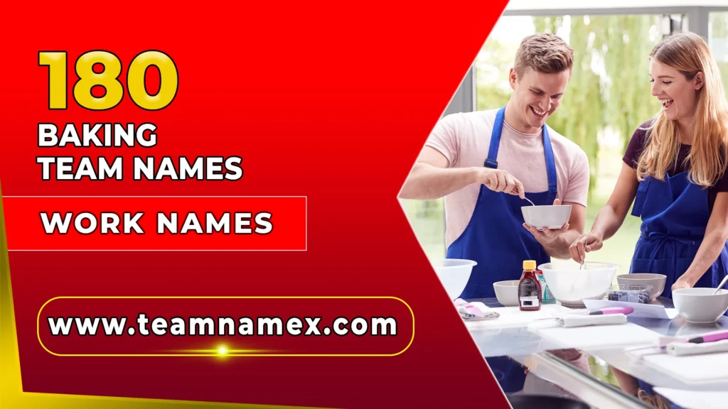 Baking Team Names