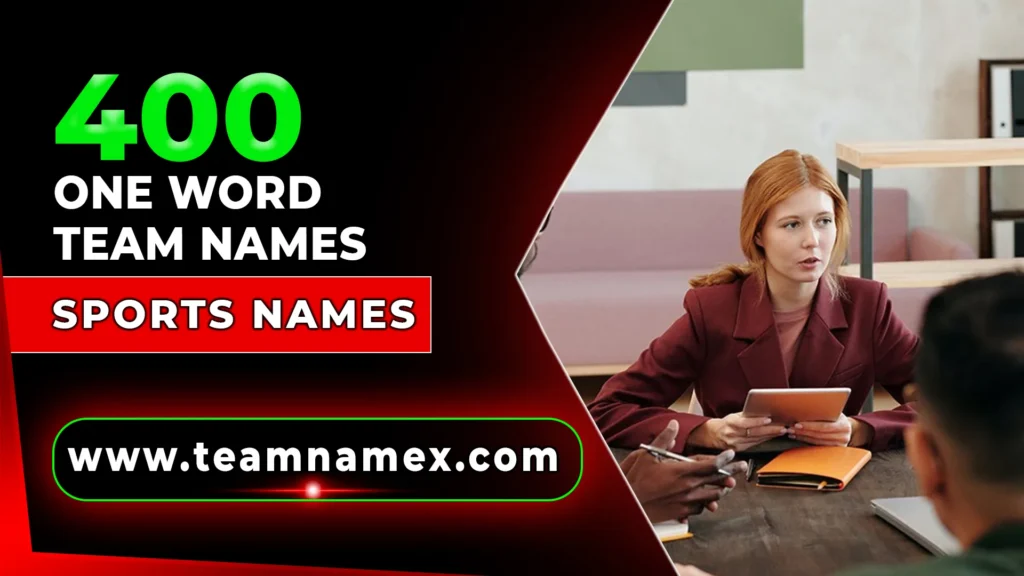 Best One Word Team