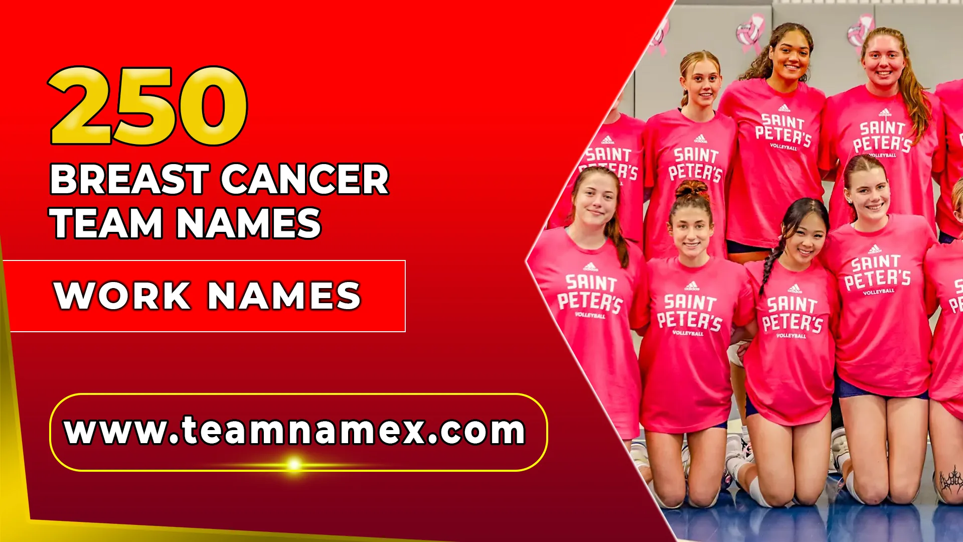 Breast Cancer Team Names