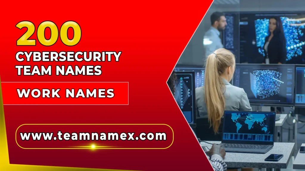Cybersecurity Team Names