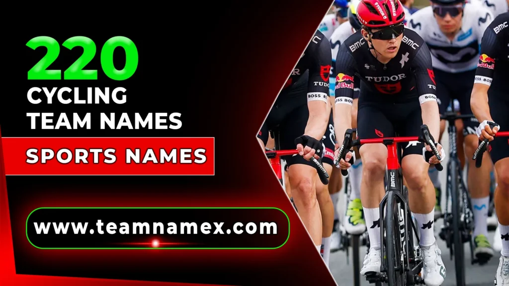 Cycling Team Names