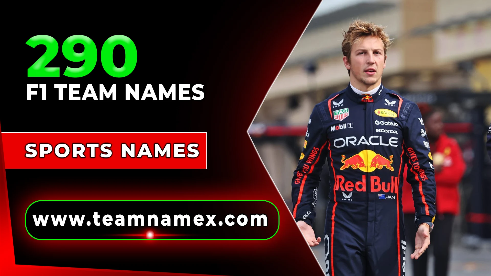 F1 team names