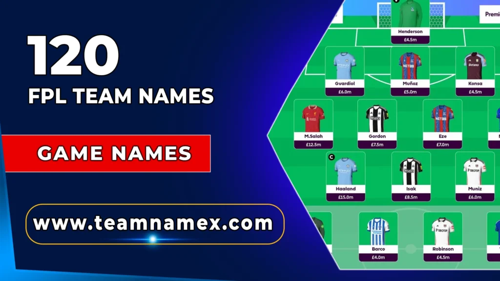 FPL Team Names