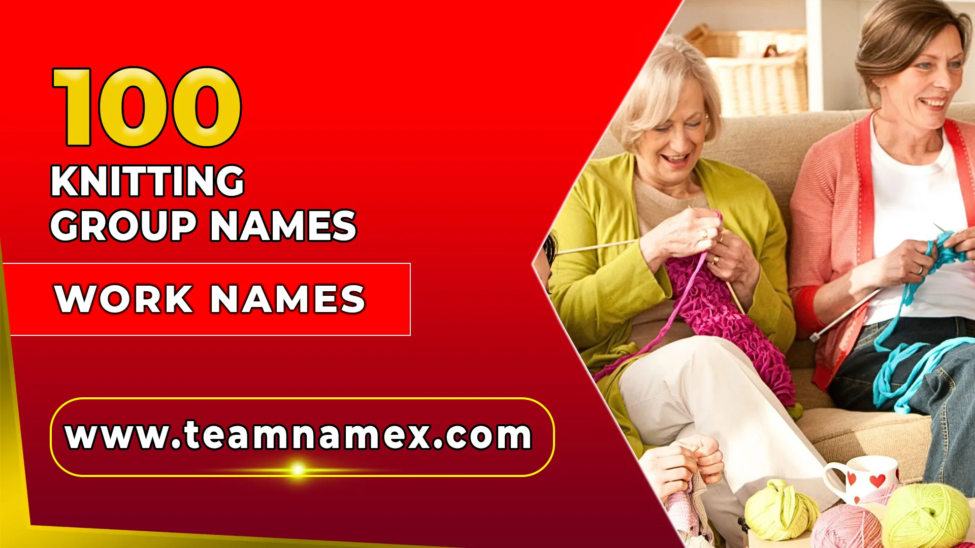 Knitting Group Names