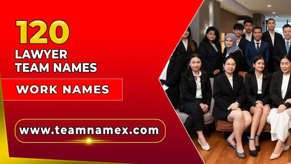 Lawyer Team Names