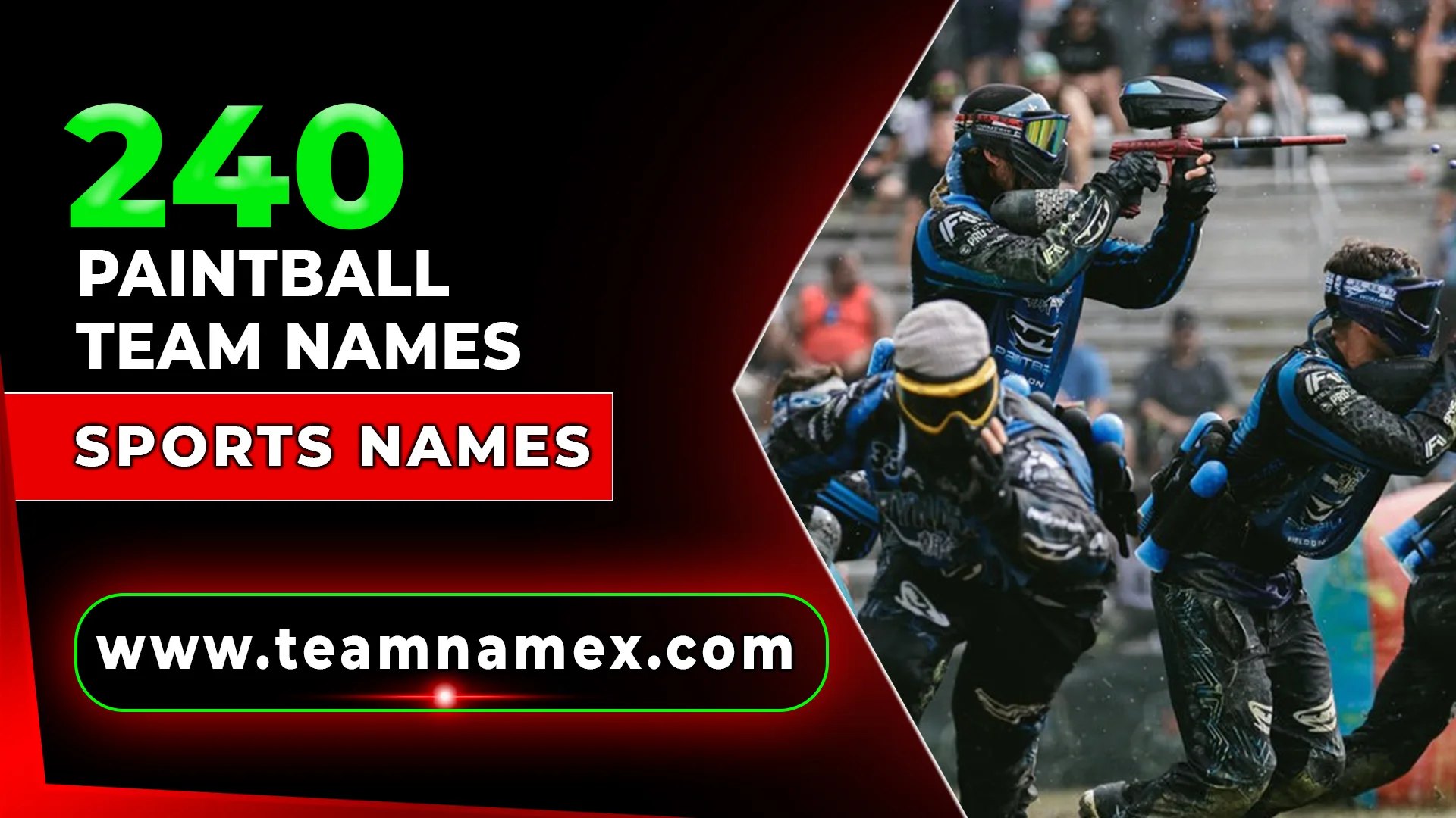 Paintball Team Names
