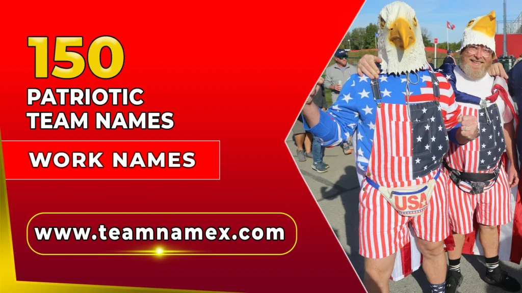 Patriotic Team Names