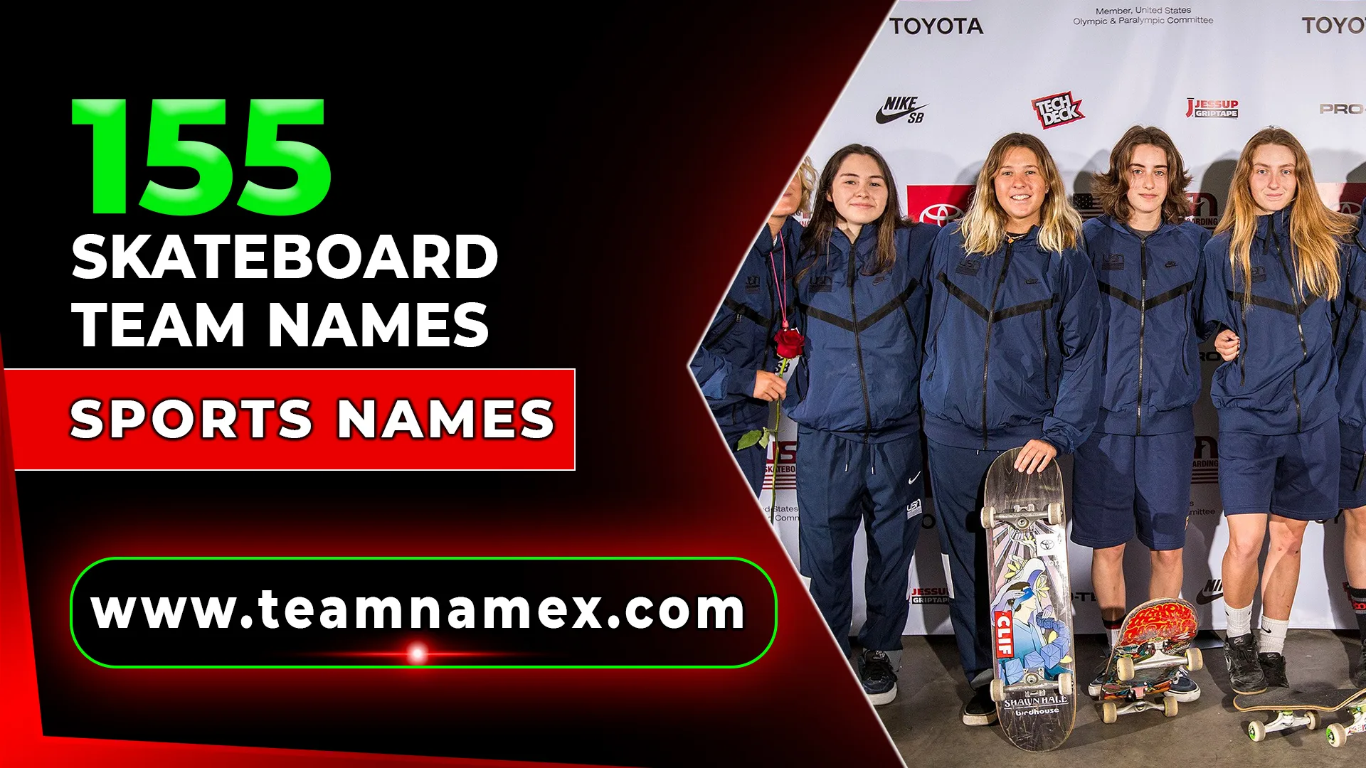 Skateboard Team Names