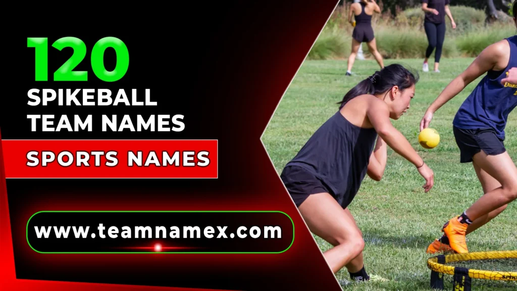 Spikeball Team Names