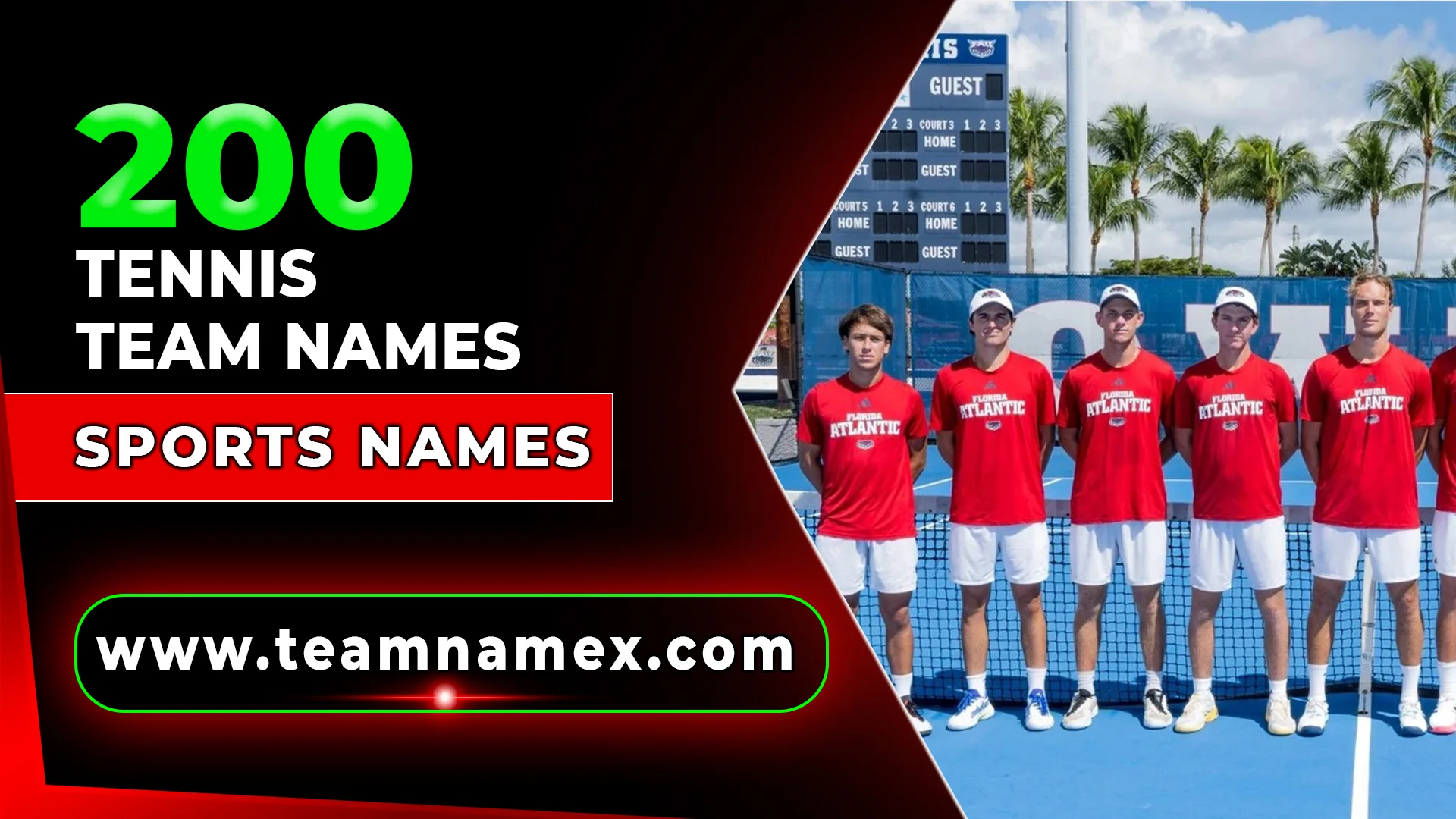 Tennis Team Names